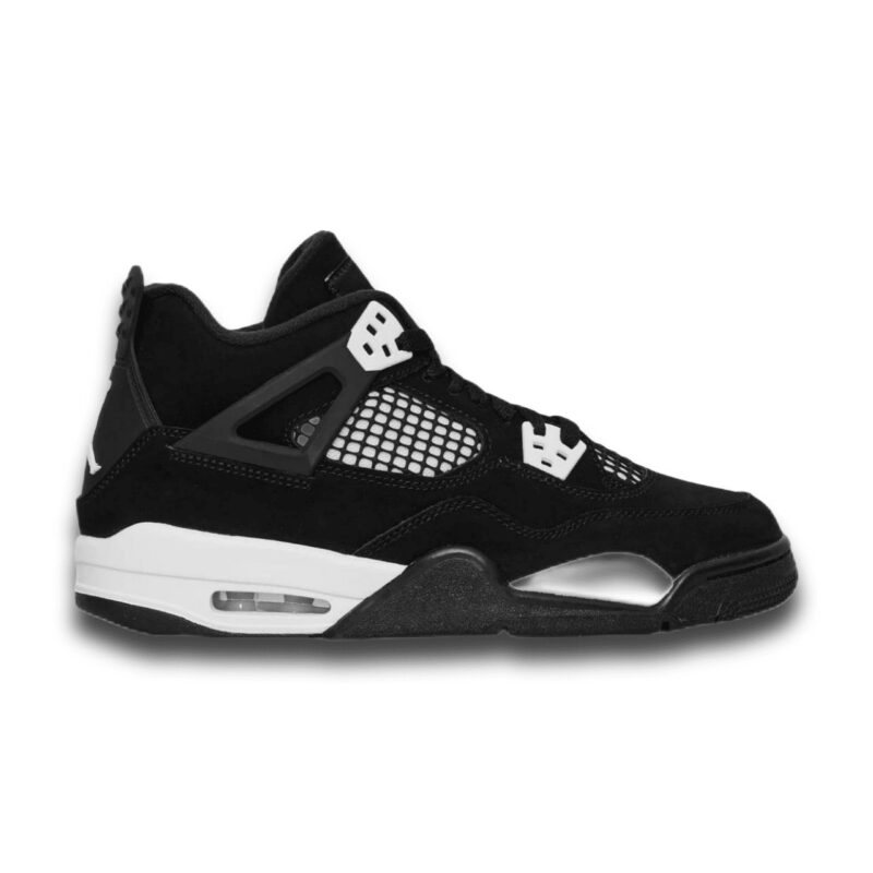 کتونی جردن ۴ مشکی تمام Jordan 4 white کد 284648 - Image 1