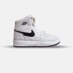 کفش جردن ساقدار سفید ورنی Air Jordan 1 Retro کد 293418
