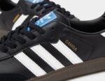 کفش اسپرت کتانی آدیداس سامبا زنانه و مردانه مشکی samba adidas black کد 262601 - Image 3